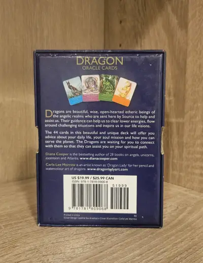 Cartas Oráculo de Dragón (inglés) - miniatura 2