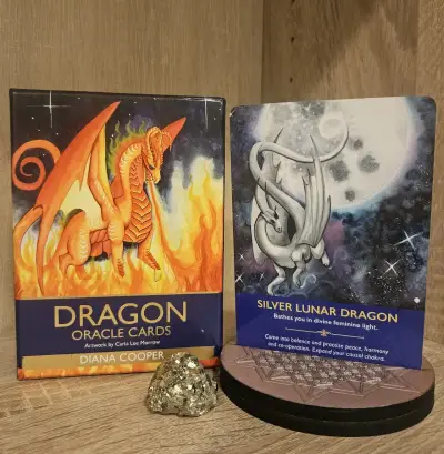 Cartas Oráculo de Dragón (inglés) - miniatura 3