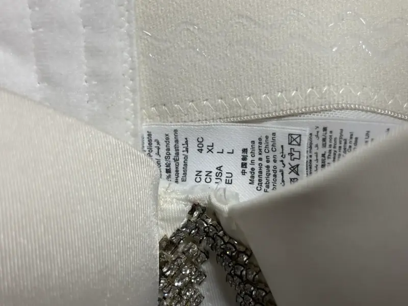 Bralette blanco con encaje - 2