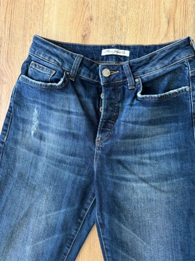 Jeans azules desgastados - 3