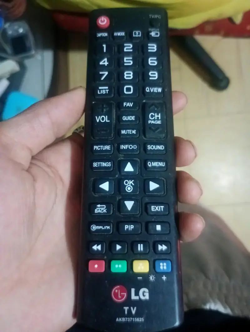 Control remoto LG para TV