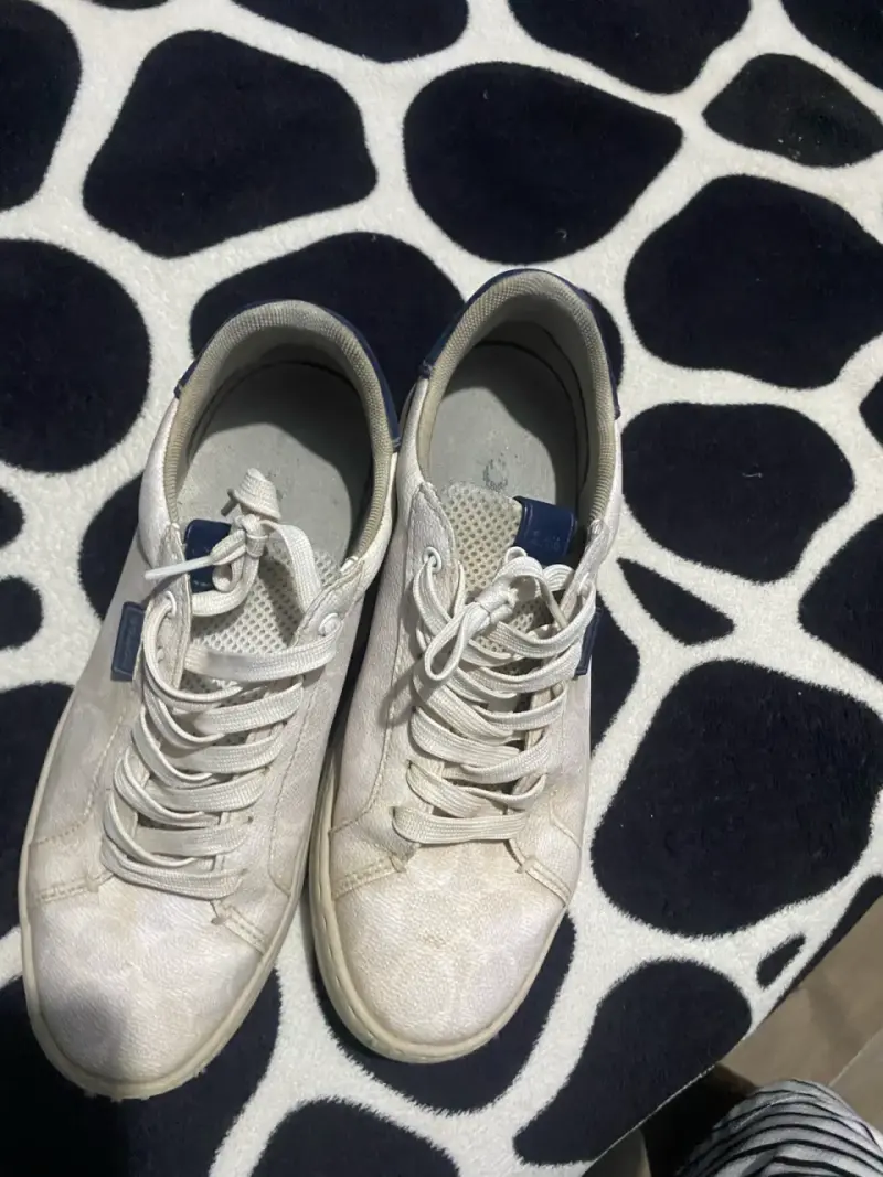 Zapatillas blancas casuales coach - 2
