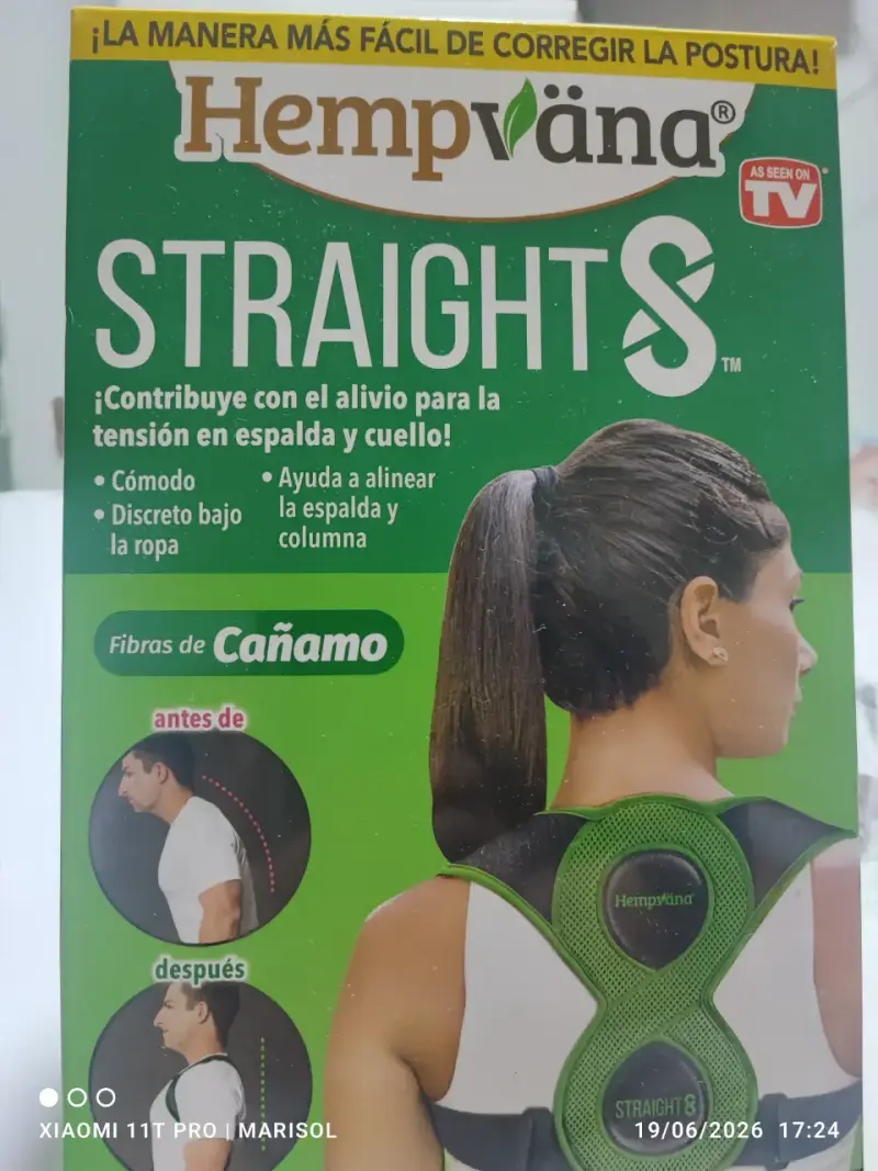 Corrector de postura Hempvana