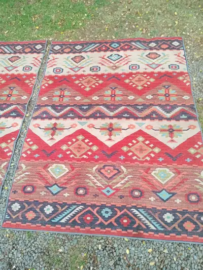 Alfombra grande estilo étnico - miniatura 1