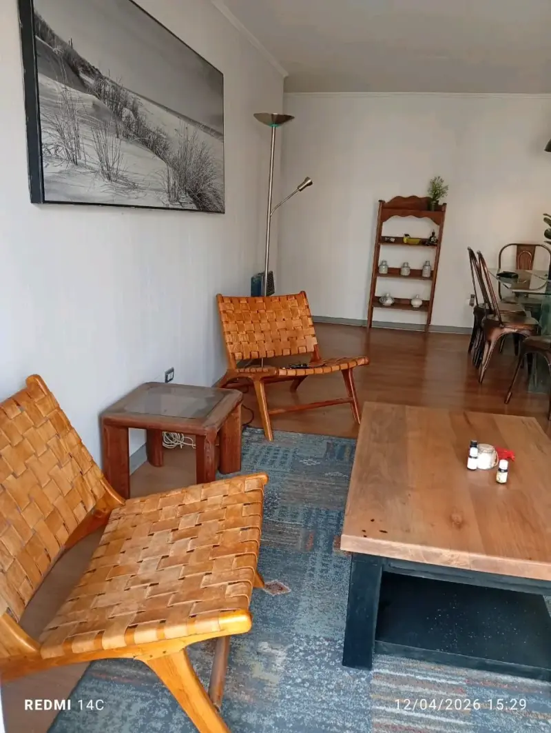 Mesa de centro de madera Rauli - 2