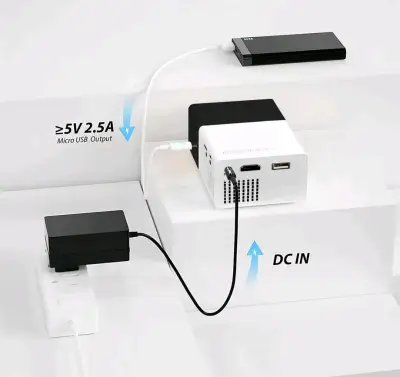 Mini proyector portátil - miniatura 3