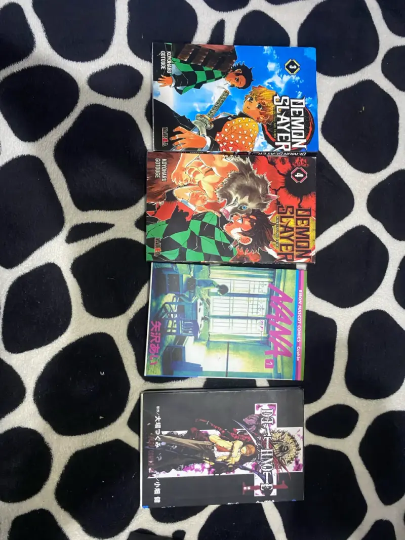 Colección de mangas variados