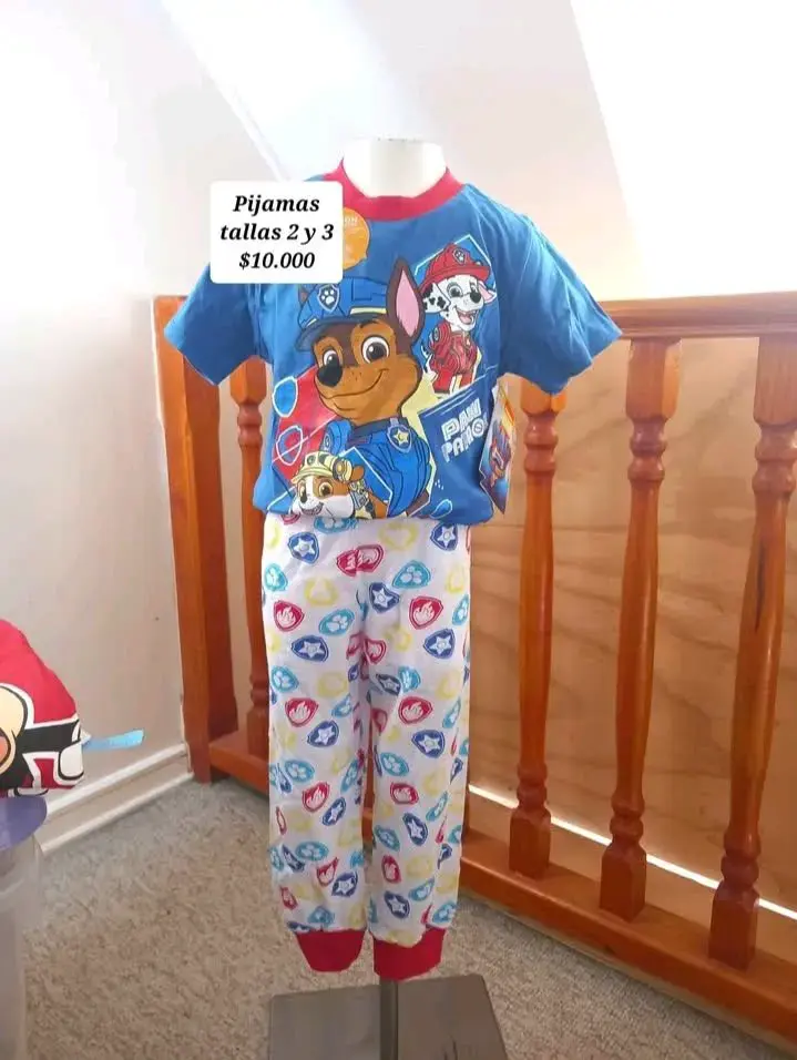 Pijama Paw Patrol talla 2-3 - 1