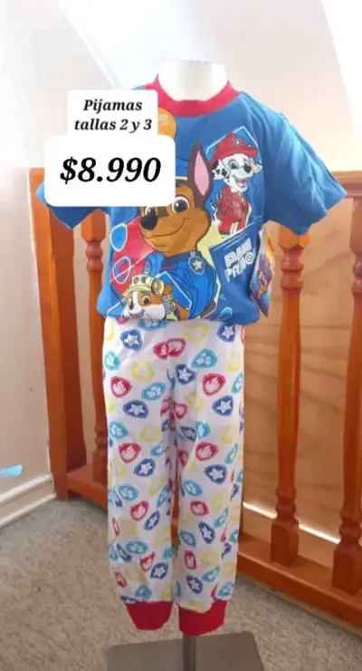 Pijama Paw Patrol talla 2-3 - miniatura 2