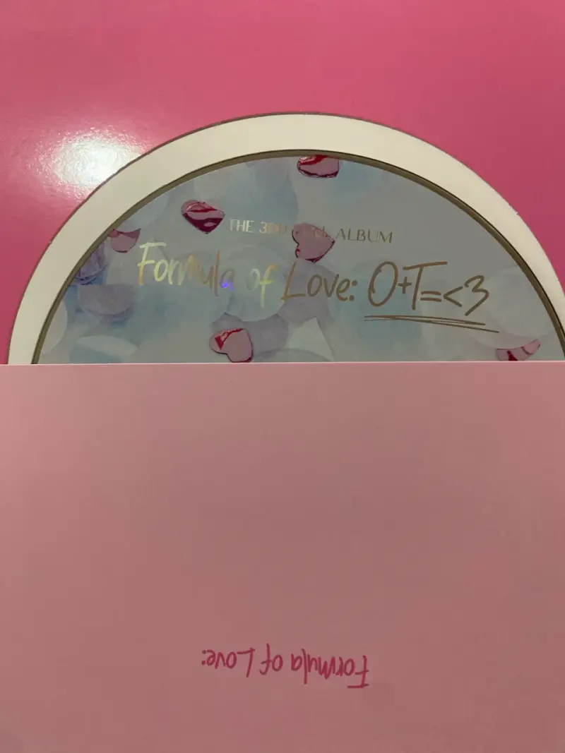 Álbum Formula of Love - TWICE - 2