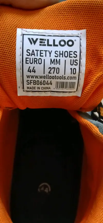 Zapatos de seguridad Welloo talla 44 - miniatura 1
