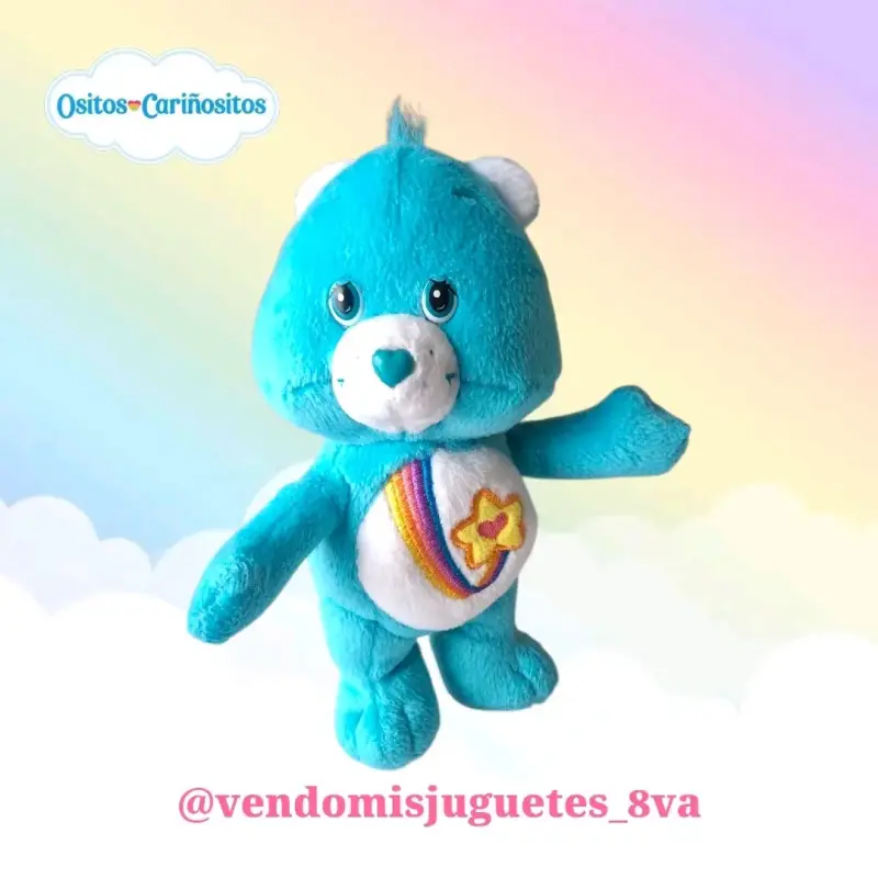 Peluche Osito Cariñosito azul - 1