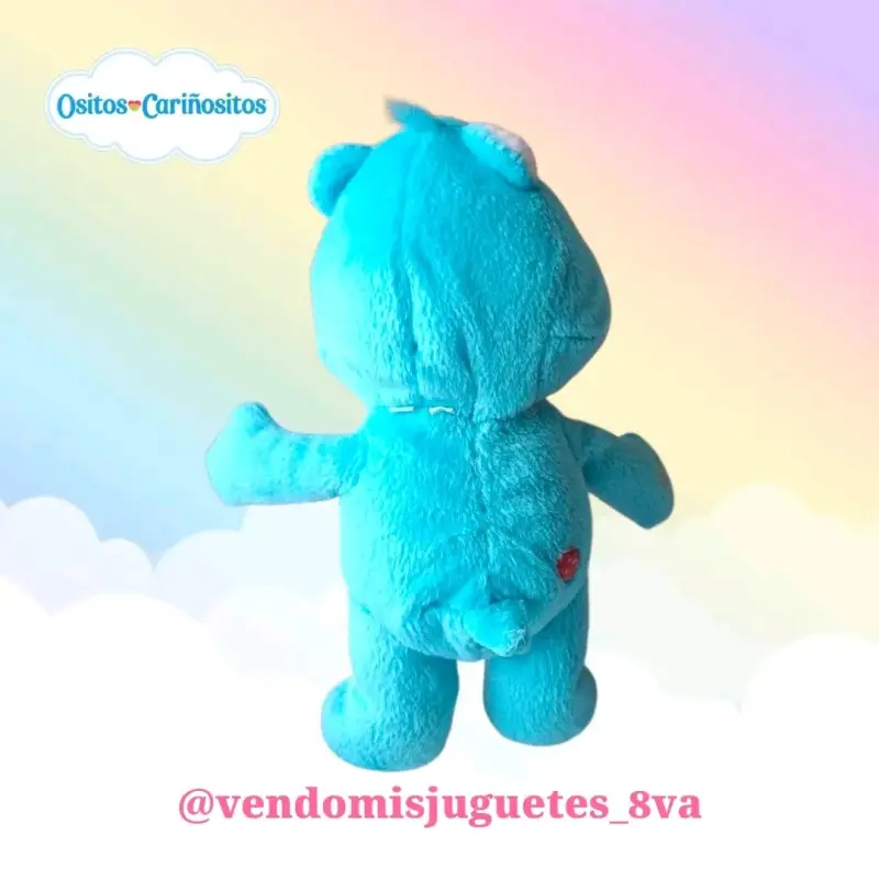 Peluche Osito Cariñosito azul - 2