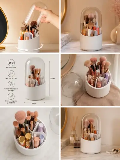 Organizador giratorio para brochas - miniatura 2