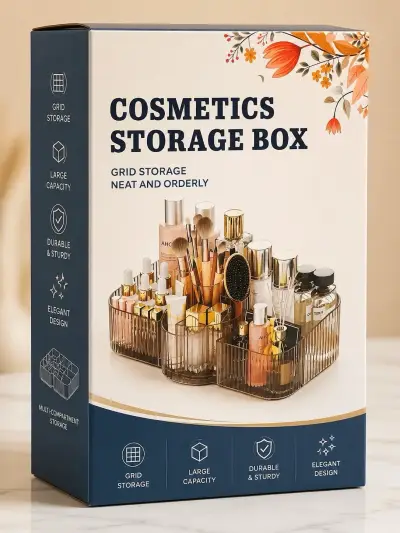 Caja organizadora de cosméticos - miniatura 1