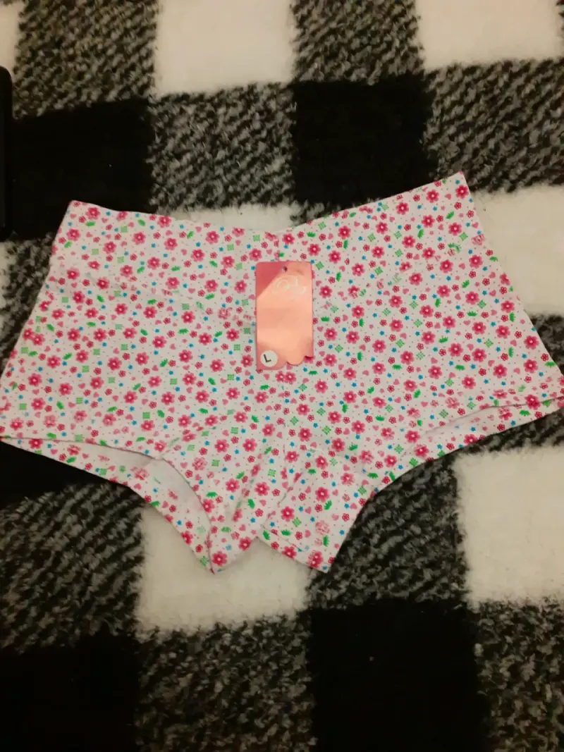 Calzón mujer diseño flores talla L - 1