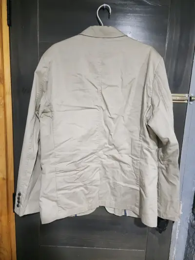 Blazer beige marca Bellota talla L - miniatura 2