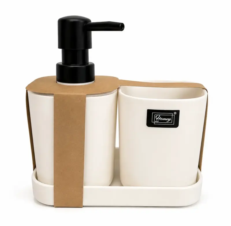 Set de baño Homey blanco