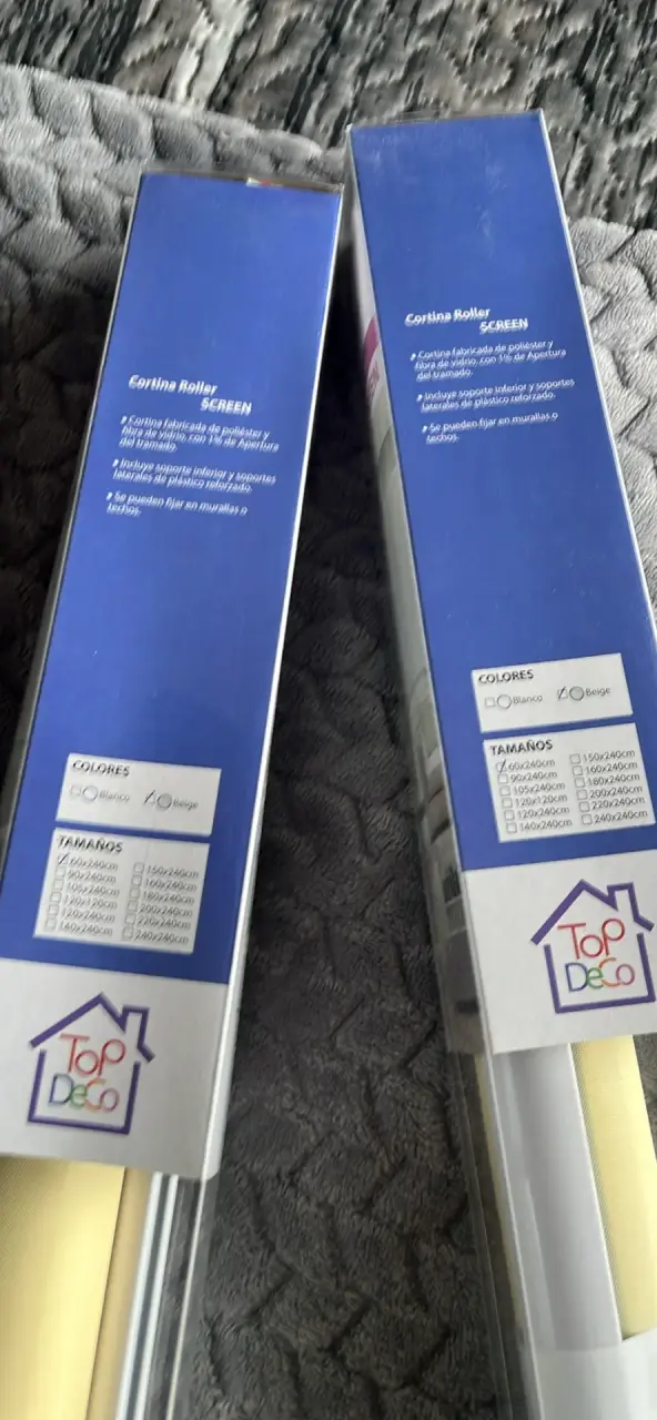 Cortinas roller 60 x 2.40 - 2