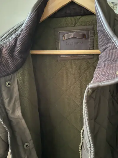 Chaqueta acolchada marrón Cacharel - miniatura 3