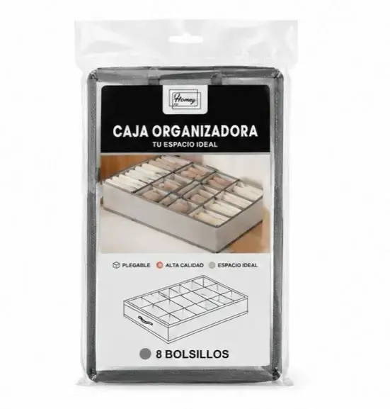 Caja organizadora 8 bolsillos