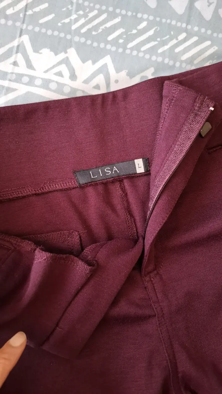 Pantalones morados de mujer - 4