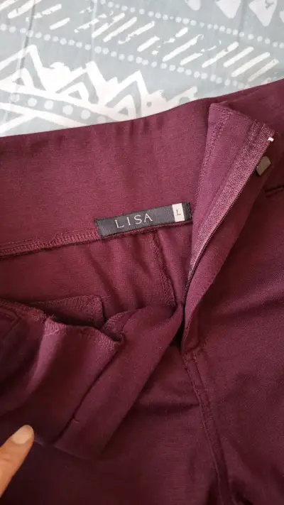 Pantalones morados de mujer - miniatura 4