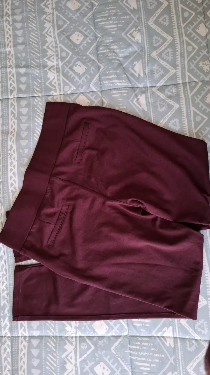 Pantalones morados de mujer - 5