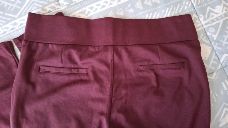 Pantalones morados de mujer - 6