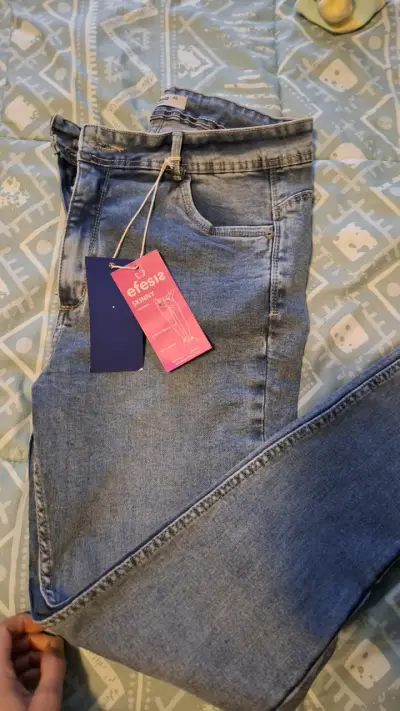 Jeans skinny tiro medio Efesis - miniatura 4