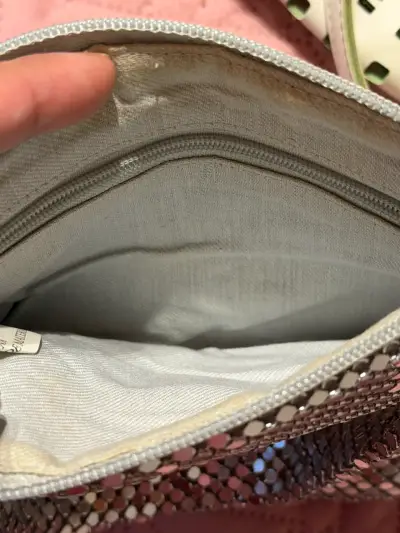 Mini cartera Y2K de malla metálica - miniatura 3