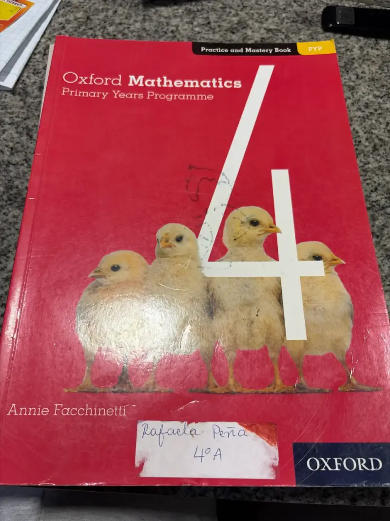 Libro Oxford Mathematics PYP