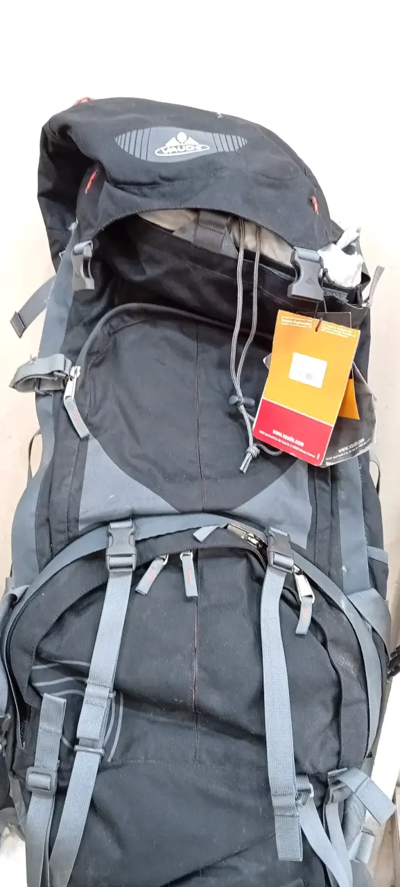 Mochila de senderismo Vaude negra - 1
