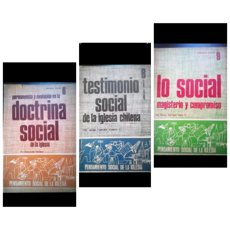 Pensamiento Social de la Iglesia, 3 Cuadernos - 1