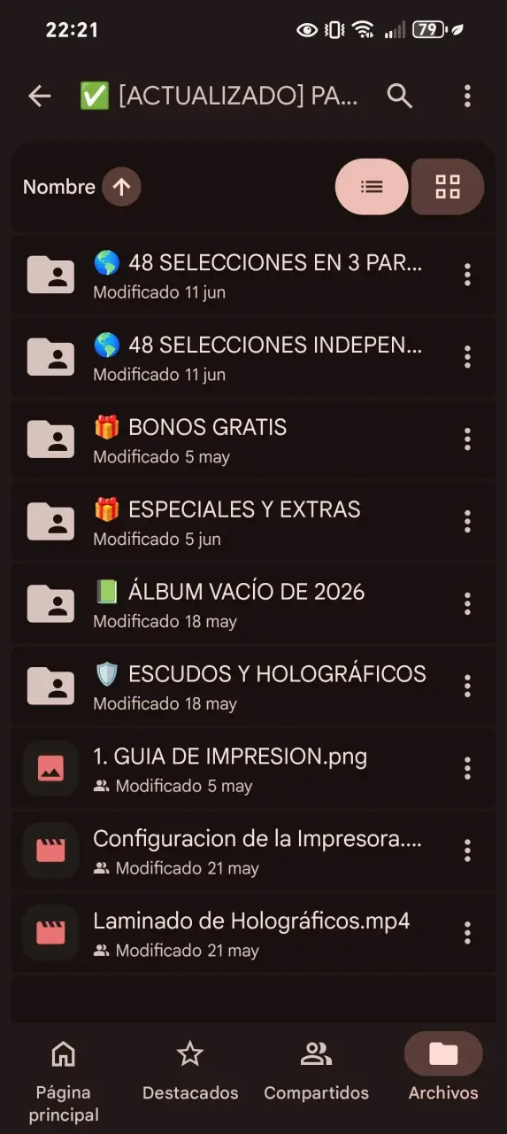 Láminas álbum mundial 2026 - 2