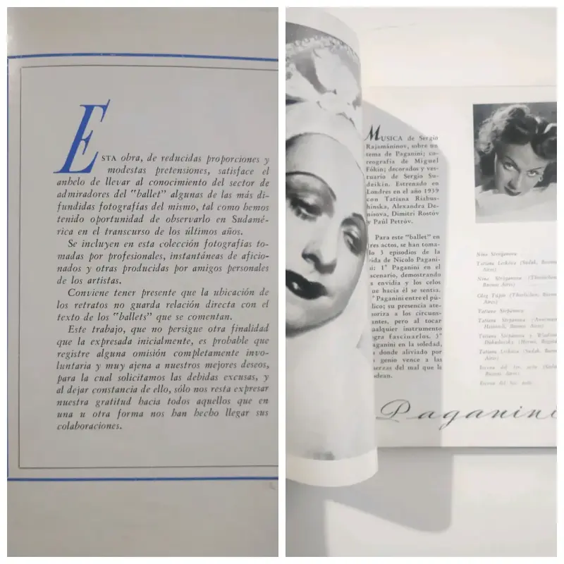 Imágenes del Ballet. Erna de Besveconny - 2