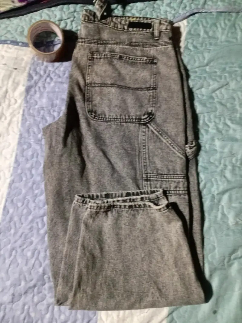 Jeans grises de mezclilla - 4