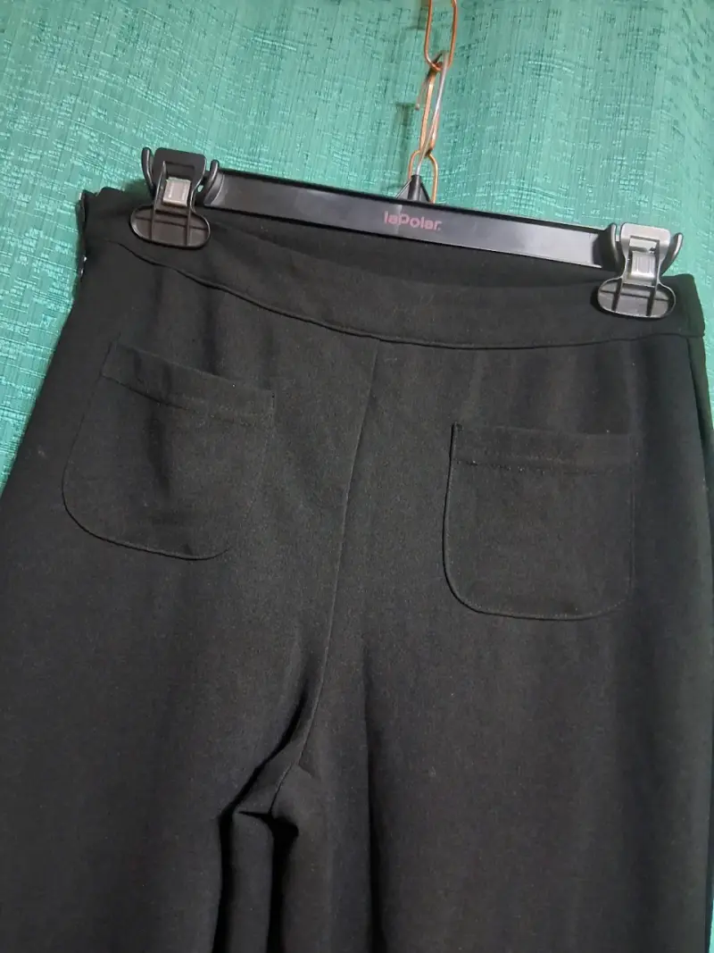 Pantalones negros flare shein - 2