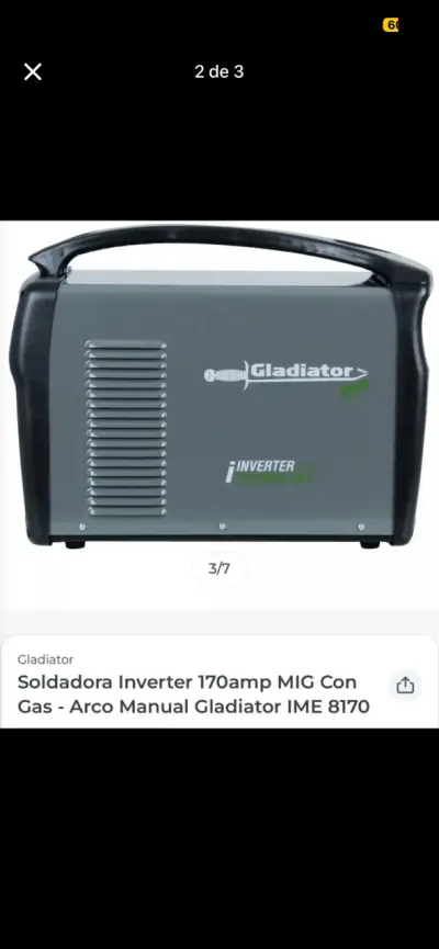 Soldadora portátil eléctrica - miniatura 3