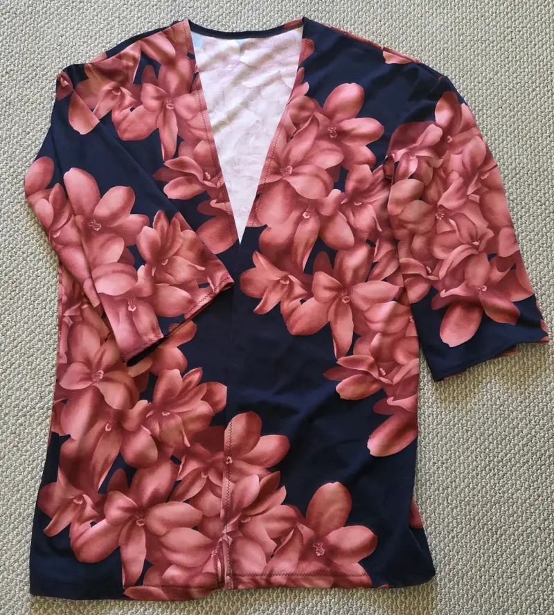 Kimono floral mujer - 1