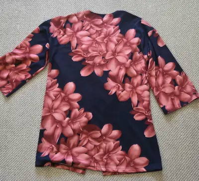 Kimono floral mujer - miniatura 2