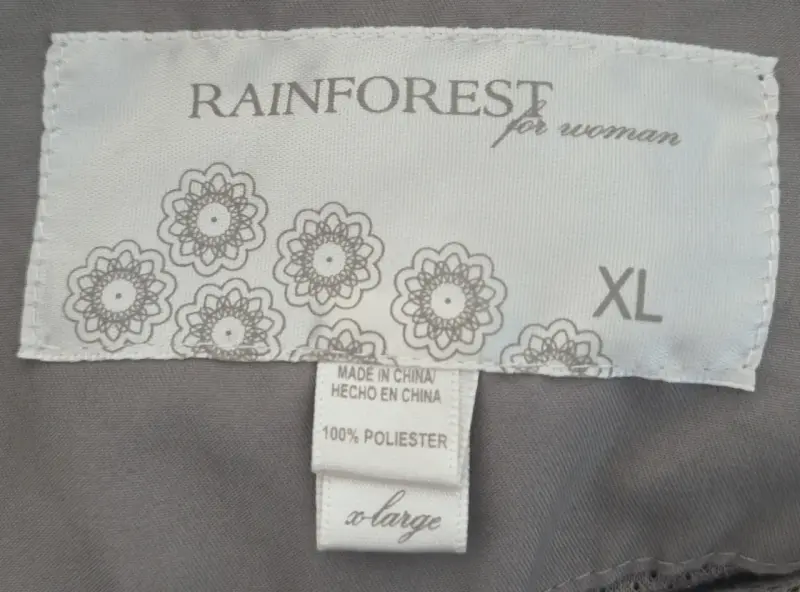 Chaqueta con capucha desmontable gris - 3