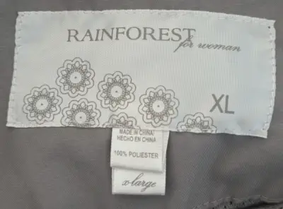 Chaqueta con capucha desmontable gris - miniatura 3