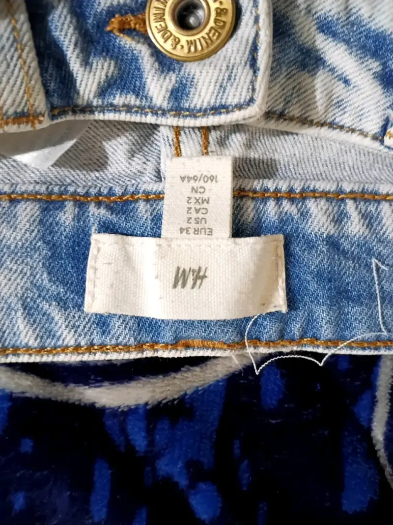Jeans azules claros HyM - 4
