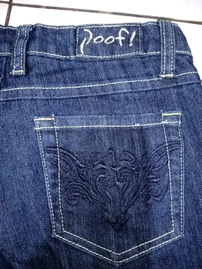 Jeans oscuro flare - miniatura 3