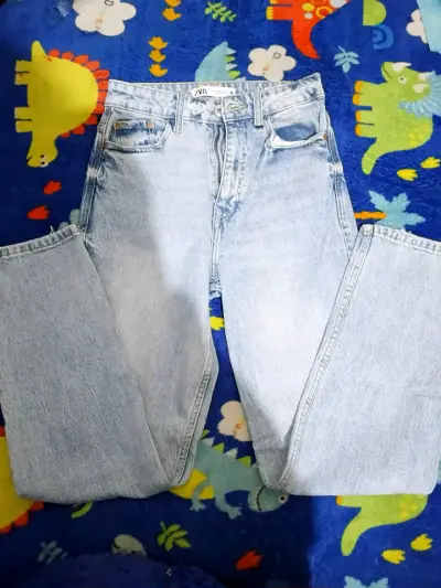 Jeans claros Zara - miniatura 1