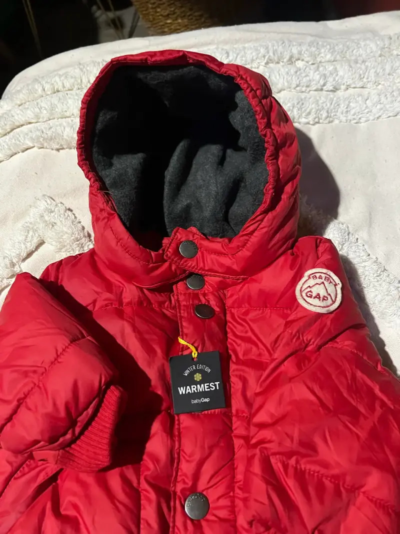 Chaqueta roja baby Gap - 2