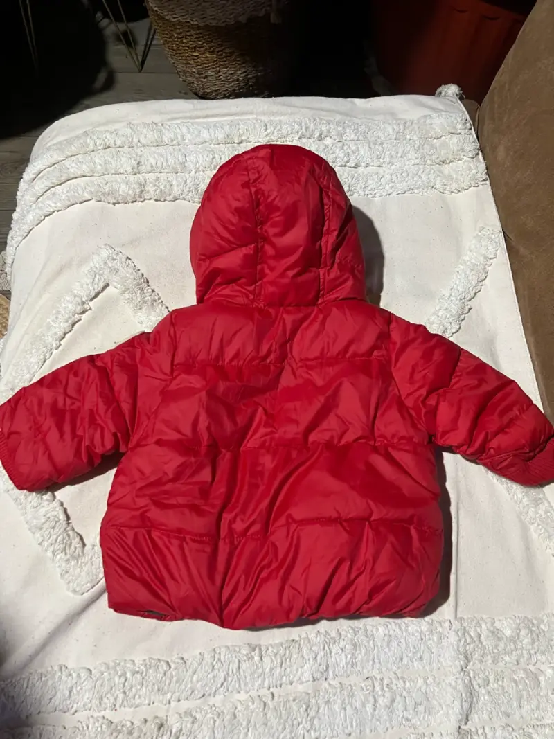 Chaqueta roja baby Gap - 4