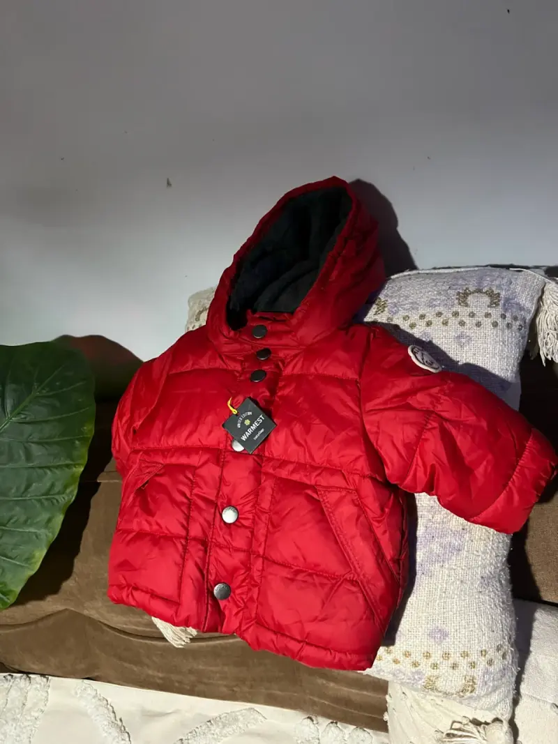 Chaqueta roja baby Gap - 5