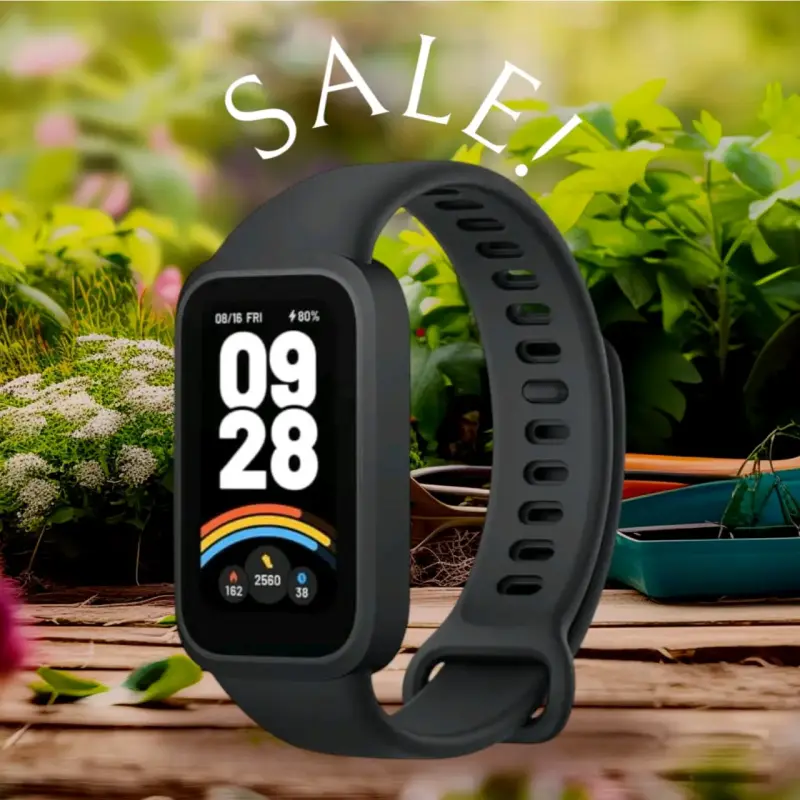 Smartwatch negro pantalla táctil